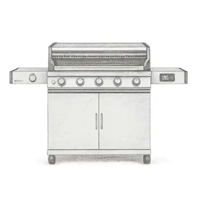 Monument Grills Denali 605 Stainless Smart Gas Grill