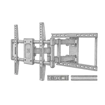 Mounting Dream Full Motion TV Wall Mount (Extends to 18.3")