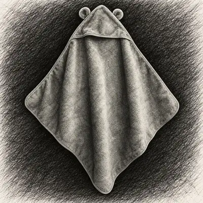 Natemia Organic Cotton Hooded Towel