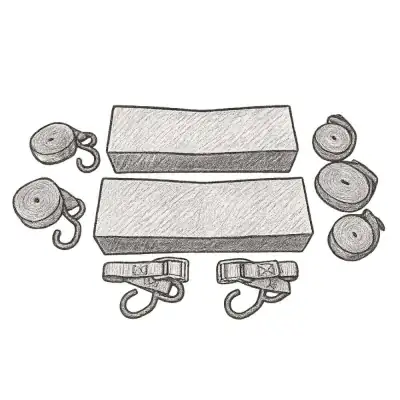 NRS Deluxe Kayak Car Foam Block Carriers