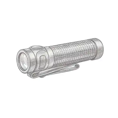 Olight Baton 3 Pro 1500 Lumens Rechargeable Flashlight
