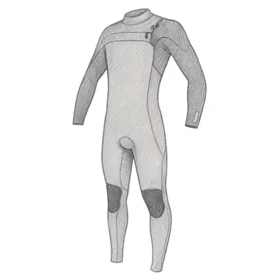 O'Neill Youth HyperFreak 3/2+ MM Chest Zip Full Wetsuit