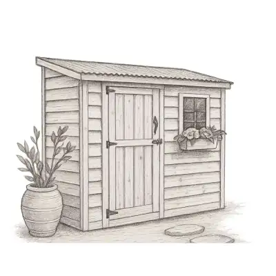 Outdoor Living Today SpaceSaver with Single Door (8' × 4')