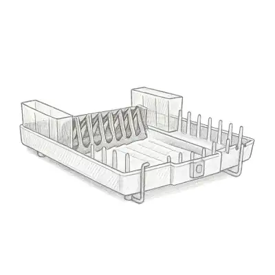 OXO Good Grips Foldaway Dish Rack