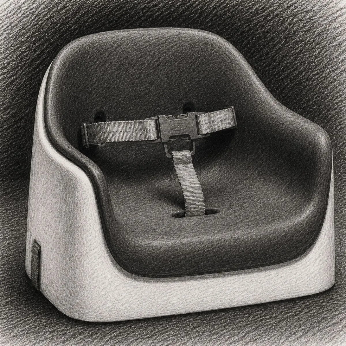 OXO Nest Booster Seat with Removable Cushion