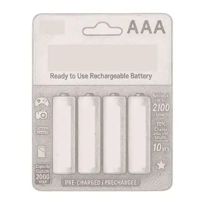 Panasonic Eneloop AAA Pre-Charged Rechargeable Batteries (Pack of 8)