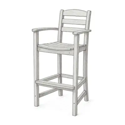 POLYWOOD La Casa Café Bar Arm Chair