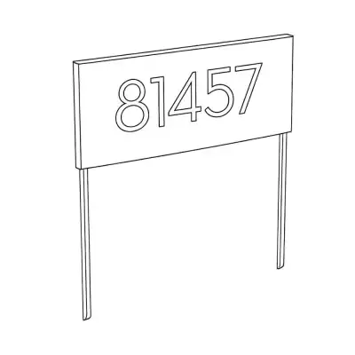 Post & Porch Hi Neighbor Yard Sign