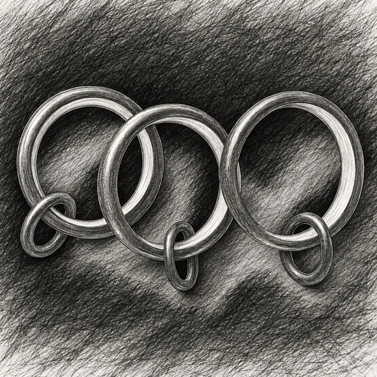 Pottery Barn Quiet Glide Curtain Rings