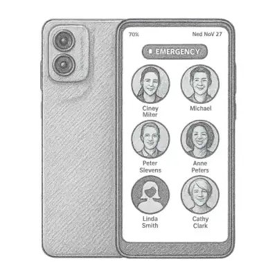 RAZ Mobility Memory Cell Phone