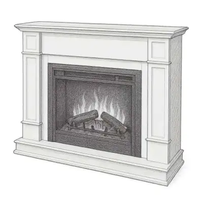Real Flame Silverton Electric Fireplace