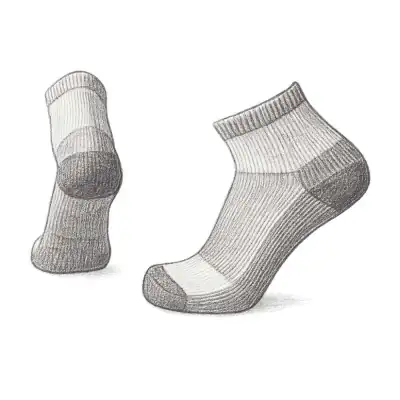 REI COOLMAX EcoMade Lightweight Hiking Quarter Socks