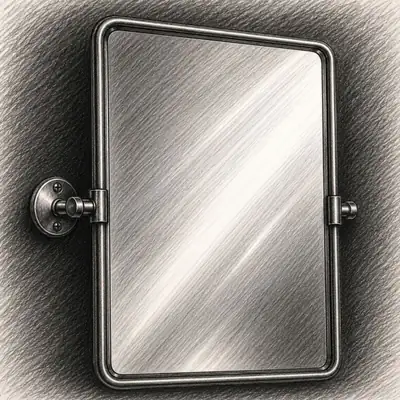 Red Barrel Woodvale Metal Framed Wall Mounted Vanity Mirror