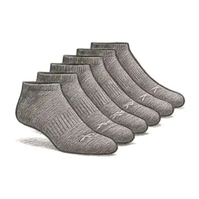 Reebok Basic Low-Cut Socks (Pack of 6)