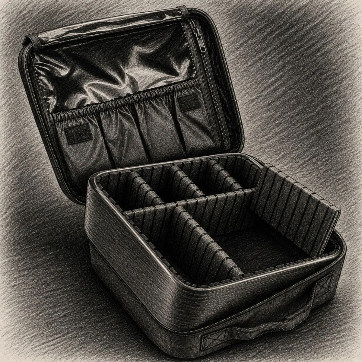Relavel Professional Travel Makeup Case