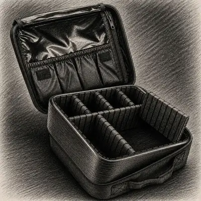 Relavel Professional Travel Makeup Case