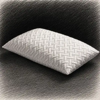 Rest Haven Shredded Memory Foam Bed Pillows (1 Set of 2 Pieces)