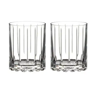 RIEDEL Glassware Double Rocks Glass (Set of 2)