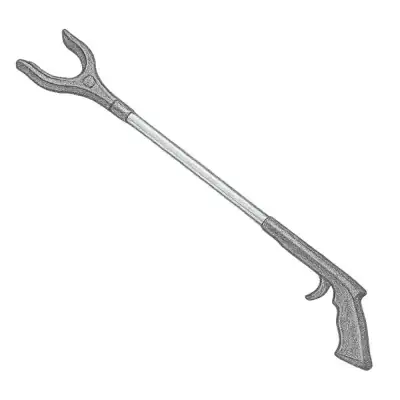 RMS Blue Grabber Reacher with Rotating Head (32")