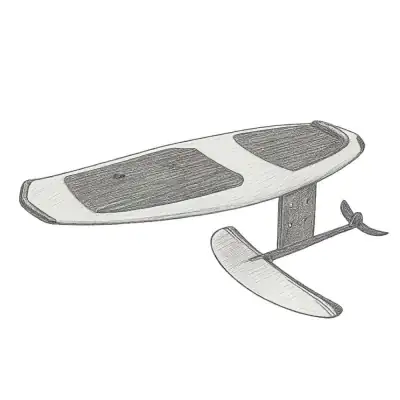 Ronix Beginner / Intermediate Hybrid Series Balance 1300cm² with Board