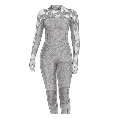 Roxy 3/2 MM Swell Series Back Zip Women's Full Wetsuit
