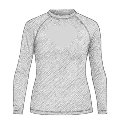 Roxy Whole Hearted Long Sleeve Rash Guard