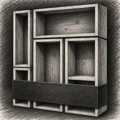 Royal Craft Wood Jewelry Box Organizer (Set of 5)