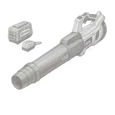 RYOBI 40V HP Brushless WHISPER SERIES Blower (650 CFM)