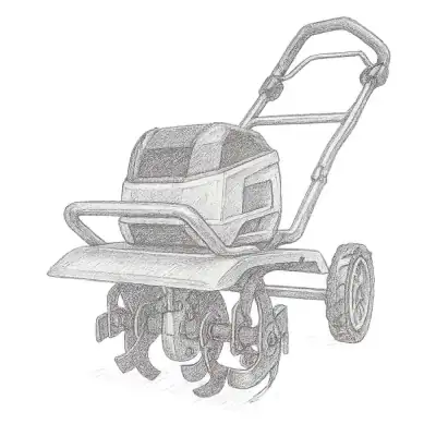 RYOBI 40V HP Brushless Whisper Series Front Tine Tiller