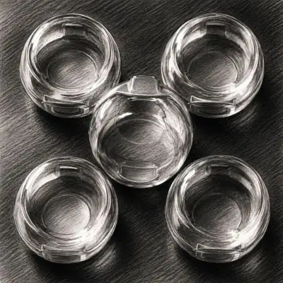 Safety 1st Clear View Stove Knob Covers (Pack of 5)