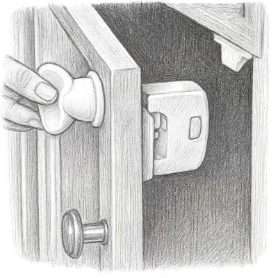 Safety 1st Magnetic Locking System Complete (8 Locks and 1 Key)