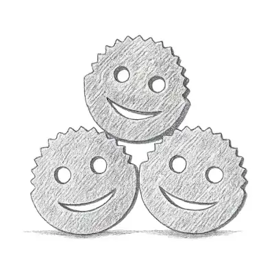 Scrub Daddy Color (Pack of 3)