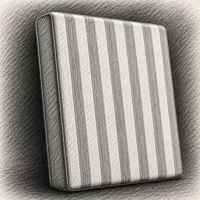 Sealy Soybean Foam-Core 2-Stage Crib Mattress