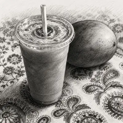 Senor Mango's Sweet Papaya Smoothie