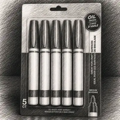 Sharpie Oil-Based Paint Markers (5 Count)