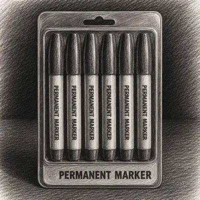 Sharpie Permanent Markers with Chisel Tips (8 Count)