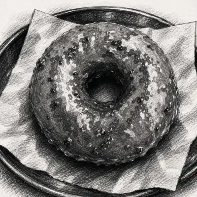 Sidecar Doughnuts Huckleberry Donut