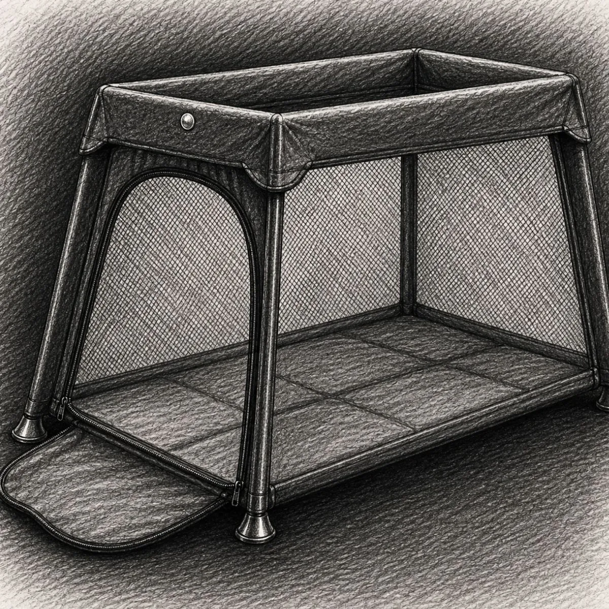 Silver Cross Sleep & Go 3-in-1 Travel Crib