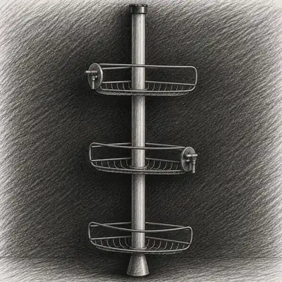 simplehuman Tension Shower Caddy
