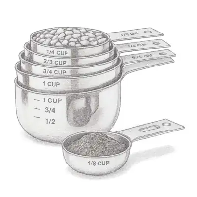 Simply Gourmet Measuring Cups and Spoons Set of 7