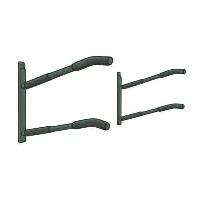 Sparehand Systems Glacik G-62L Wall Mount Storage Rack for 2 SUP