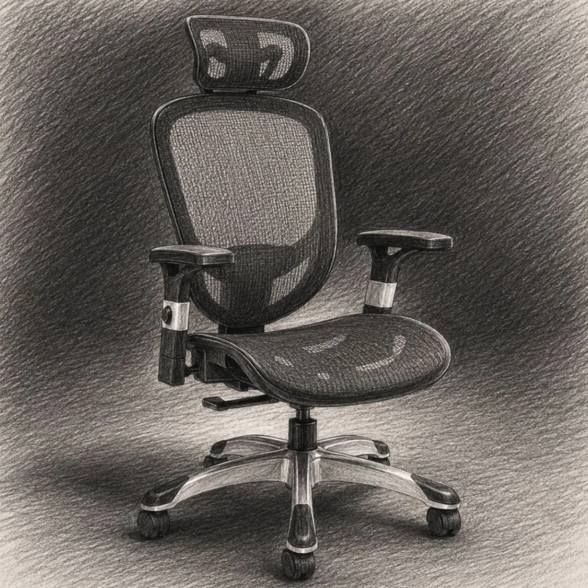 Staples Hyken Ergonomic Mesh Swivel Task Chair
