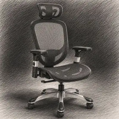 Staples Hyken Ergonomic Mesh Swivel Task Chair