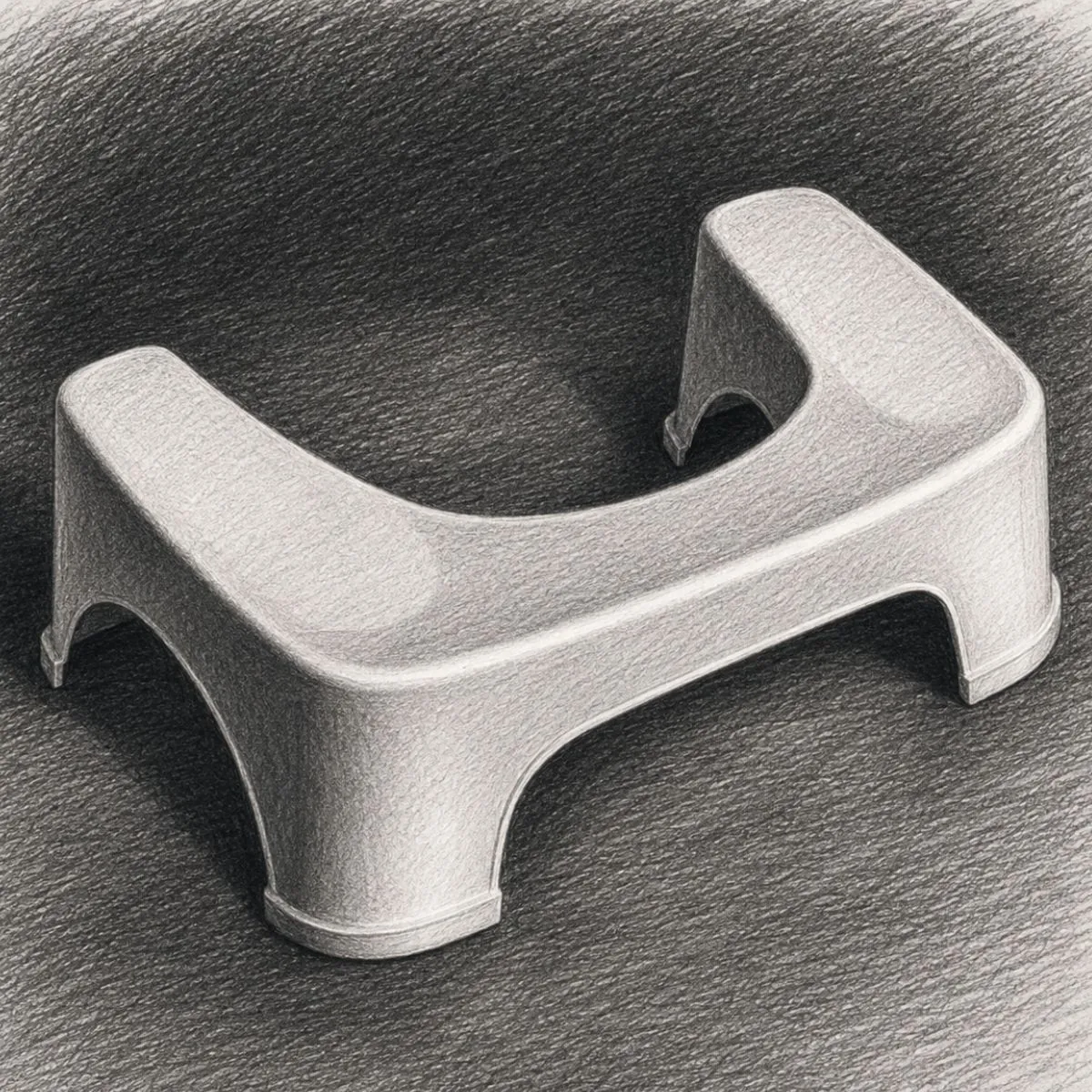 Step and Go Toilet Stool