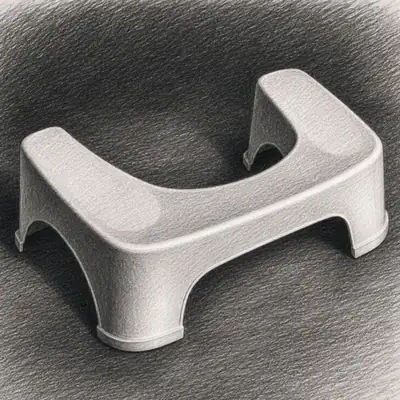 Step and Go Toilet Stool