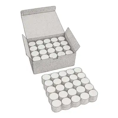 Stonebriar Collection Long Burning Tealight Candles (Pack of 100)
