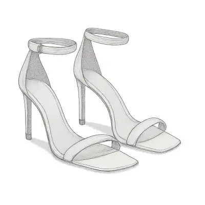 Stuart Weitzman NUNAKEDCURVE 85 Sandals