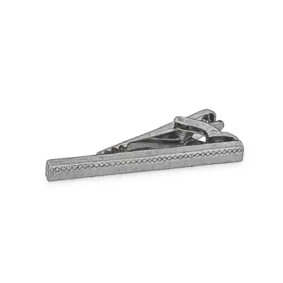 Tateossian Zen Tie Clip with Gunmetal Finish