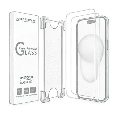 TechMatte amFilm Magnetic OneTouch 6.1" Screen Protector (Pack of 3)
