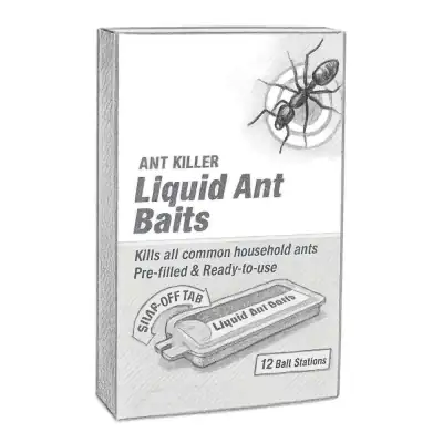 TERRO T300B Liquid Ant Killer (Pack of 12 Bait Stations)